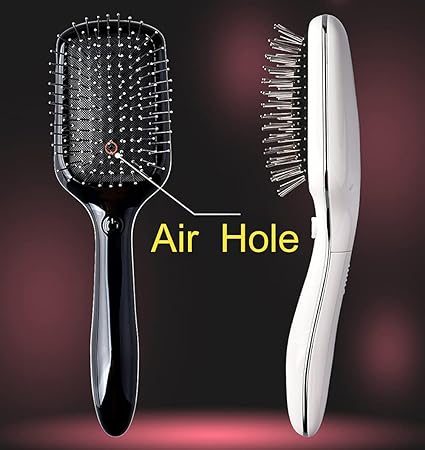 Metal electric massage comb head magnetic therapy air cushion comb mother's day gift vibration comb