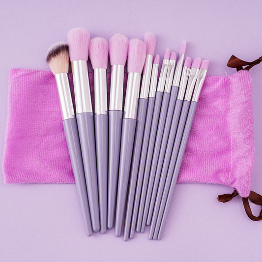 13 makeup brush set eye shadow contouring brush complete set of beauty tools