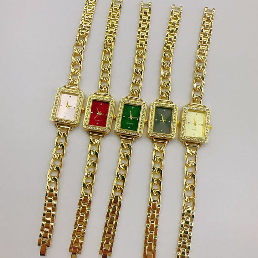 Hot selling Square chain bracelet watch women's trend niche ins style small square watch temperament quartz watch