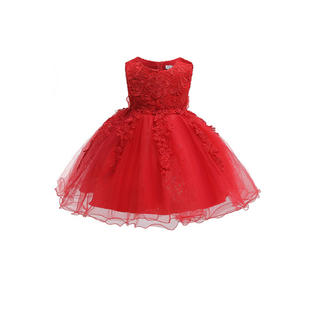 Ketty More Toddler Girls Lace Decorated Fluffy Dress-BTGDC2435