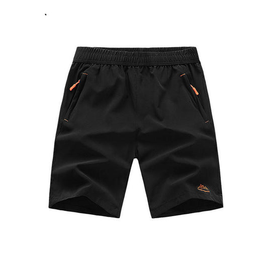 Men's Elastic Waist Beach Pants Shorts - C365TCMS