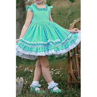 Toddler Baby Girls Stylish Lace Skirt Summer Dress - BTGD69522
