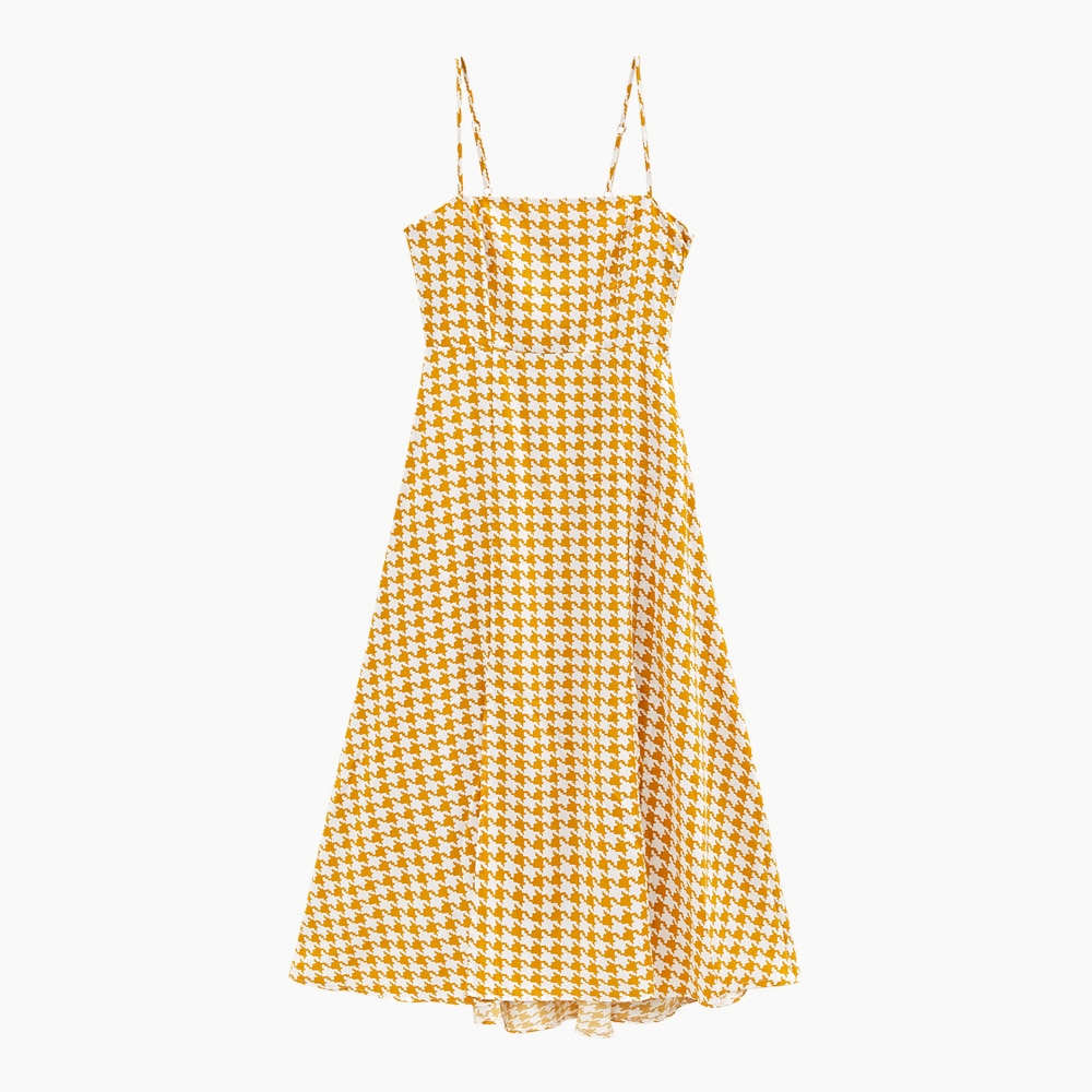 Women Summer Fashion High Quality Spaghetti Strap Long Women Dresses - WD8210