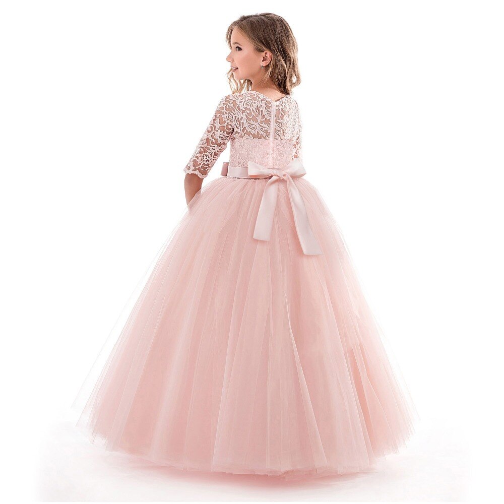 Girls Party Wear Kids Christmas Dress Girl's Birthday Baby Girl Wedding Banquet Clothes - KGD8367