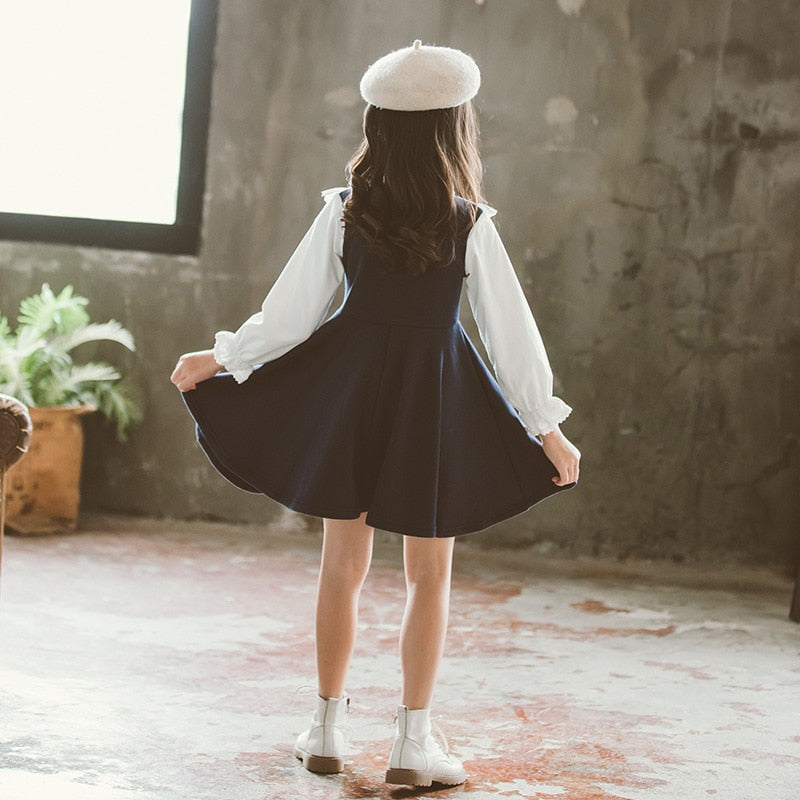 Bear Leader School New Girls Clothing Dress Baby Casual Dress