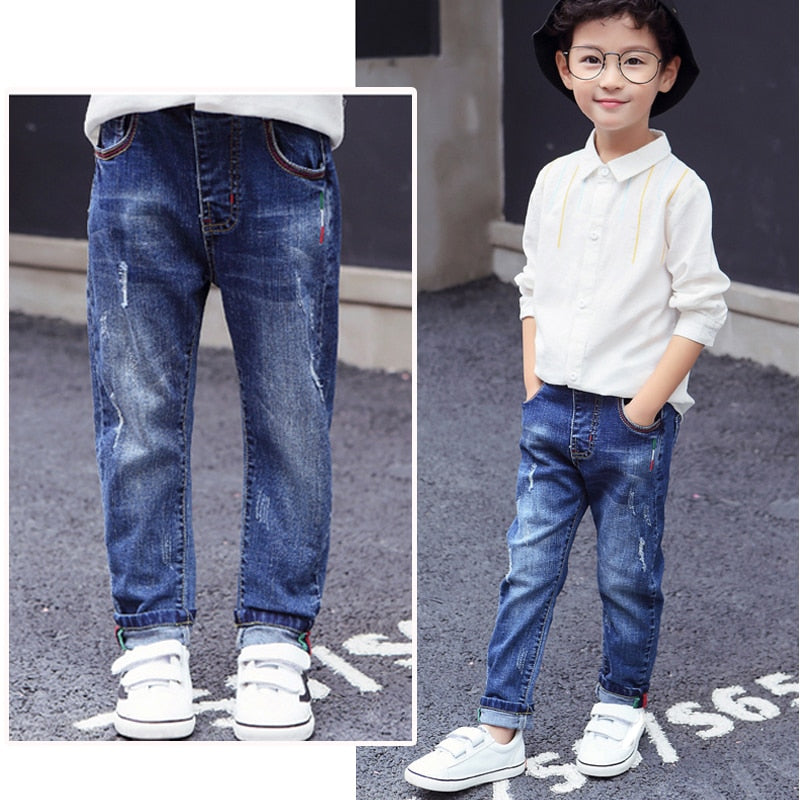 Kids Boys Jeans Clothes Children Wears Denim Casual Infant Pants - BJN0113