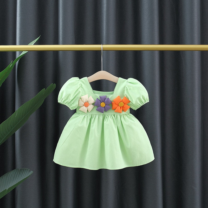 Kids Baby Girl Wear Casual Cotton Clothes New Fashion Dress