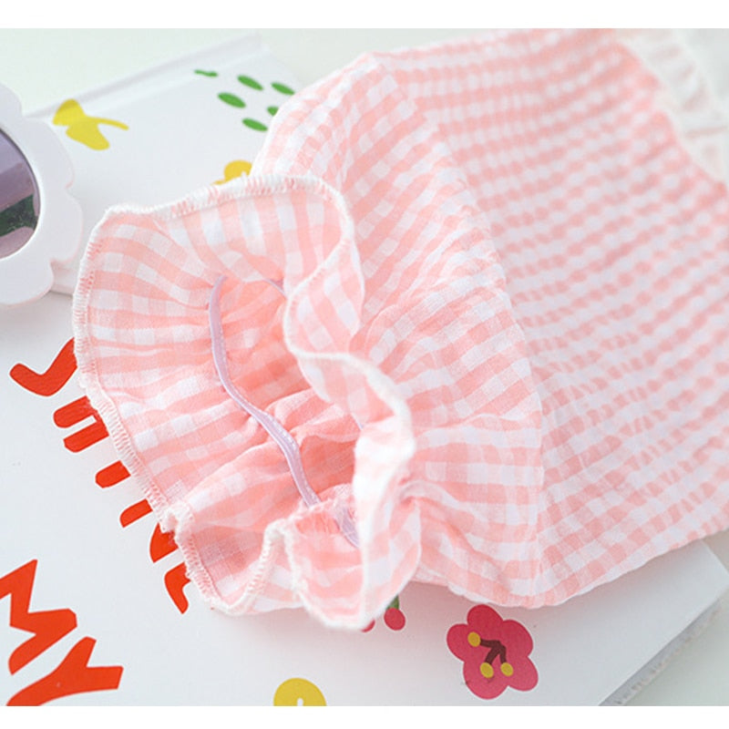 Baby Girl Long Sleeve Clothing Set Toddler Girl Early Spring Lapel Lace Princess 2 Piece set - BTGO8404