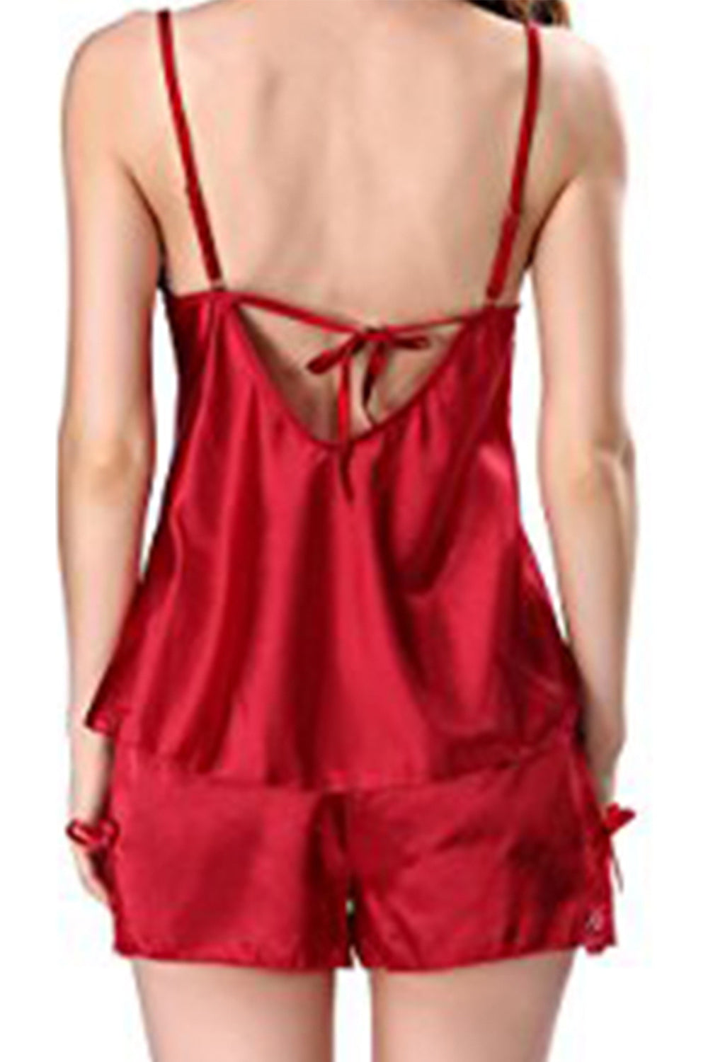 Ketty More Silk Mini Short And A Top Lingerie Set Is Beautiful And Pretty To Wear-KMWL911