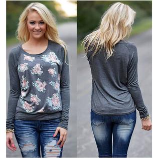 Ketty More Women-Printed-Front-Long-Sleeves-Shirt-And-Blouse-KMWSB805