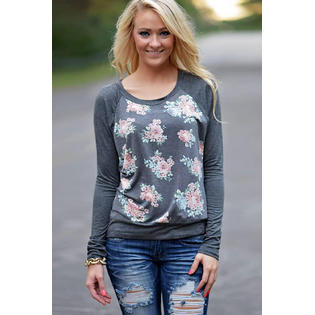 Ketty More Women-Printed-Front-Long-Sleeves-Shirt-And-Blouse-KMWSB805