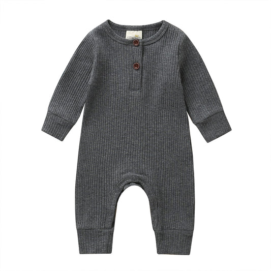 Baby Clothes Girl Rompers Fashion Baby Boy Clothes Cotton Long Sleeve Toddler Romper Jumsuit - BTGR8442